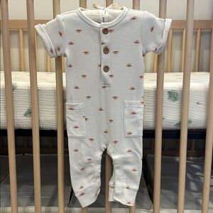 6-9m Cream Modern Moments One Piece Bodysuit with Suns